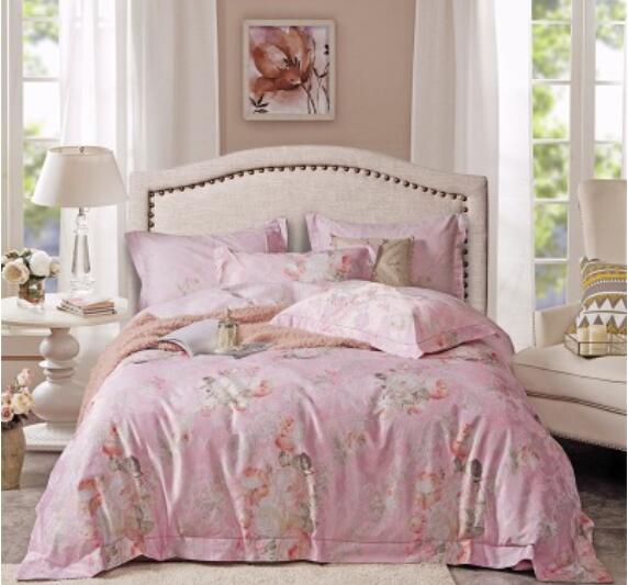 3D Light Pink Flower 14127 Bed Pillowcases Quilt
