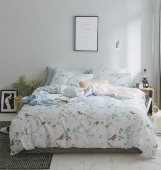 3D Branch Bird 20313 Bed Pillowcases Quilt