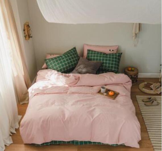 3D Pink 40336 Bed Pillowcases Quilt