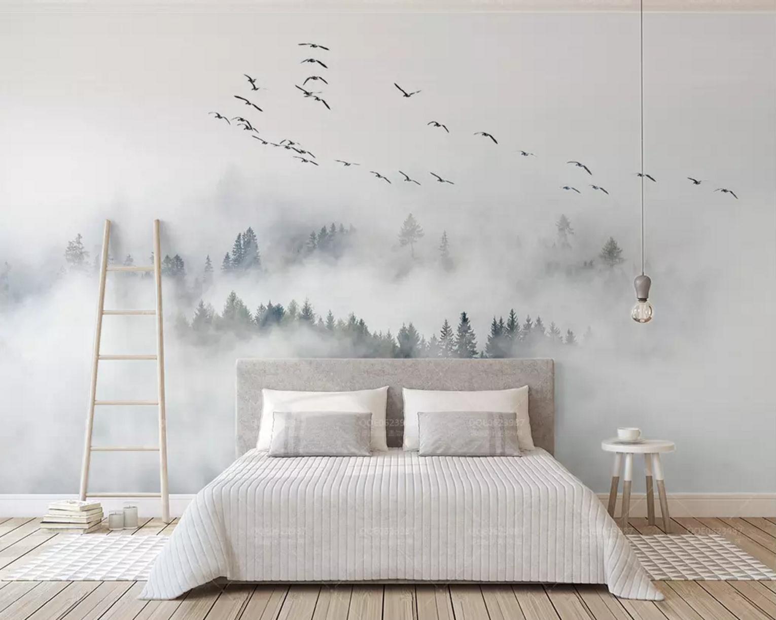 3D Forest Bird 020 Wallpaper AJ Wallpaper 