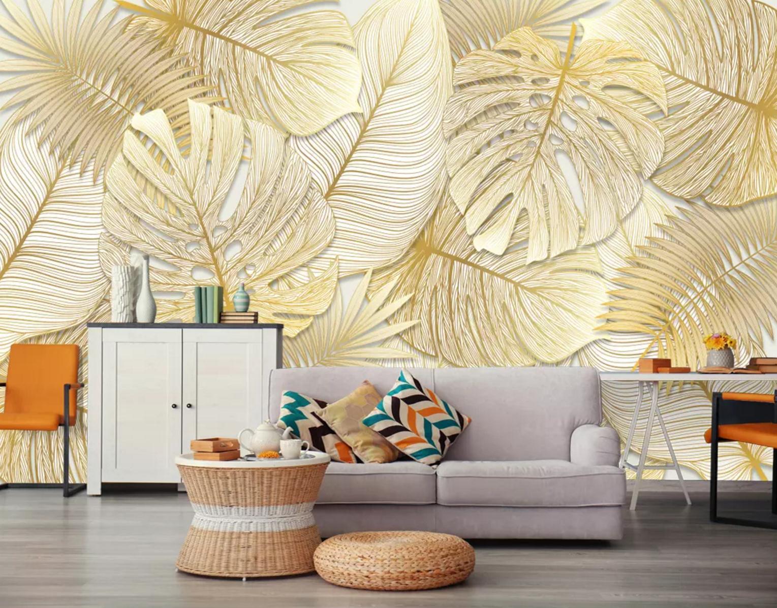 3D Leaf Fading 339 Wallpaper AJ Wallpaper 
