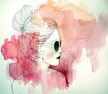 3D Graffiti Colorful Girl 99 Wallpaper AJ Wallpaper 