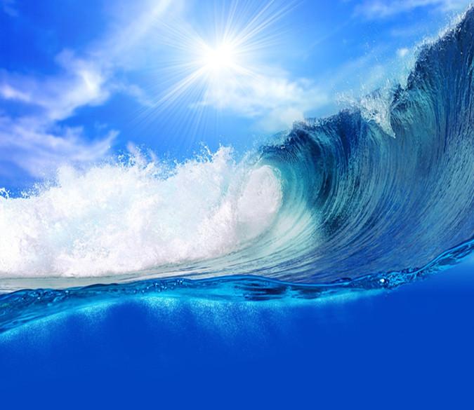 3D Giant Waves 729 Wallpaper AJ Wallpaper 