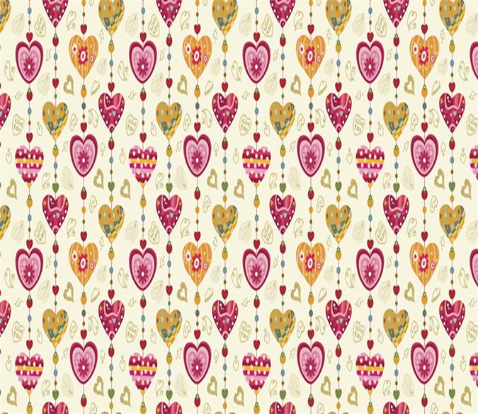 3D Heart Flowers 398 Wallpaper AJ Wallpaper 