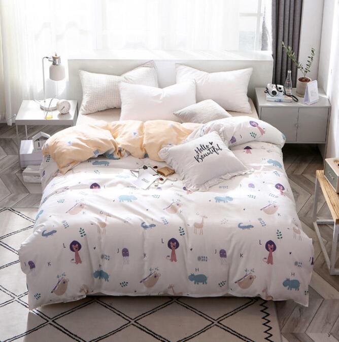 3D Small Animal Pattern 4163 Bed Pillowcases Quilt