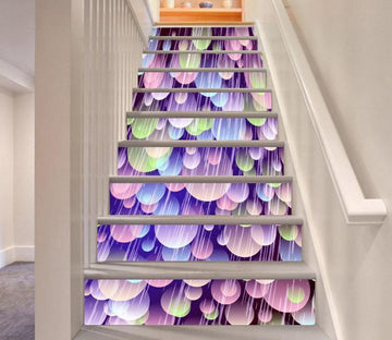 3D Color Bubbles 435 Stair Risers Wallpaper AJ Wallpaper 