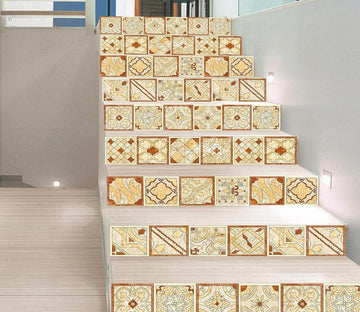 3D Retro Pattern 349 Stair Risers Wallpaper AJ Wallpaper 