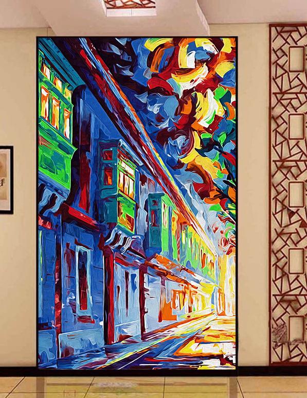 3D Street 619 Wall Murals Wallpaper AJ Wallpaper 2 