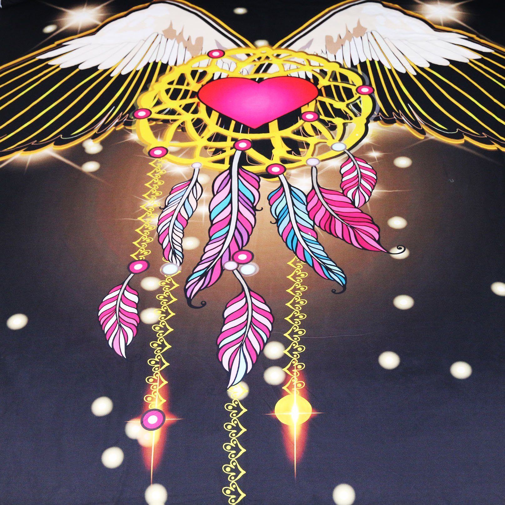 3D Flying Dream Catcher 136 Bed Pillowcases Quilt Wallpaper AJ Wallpaper 