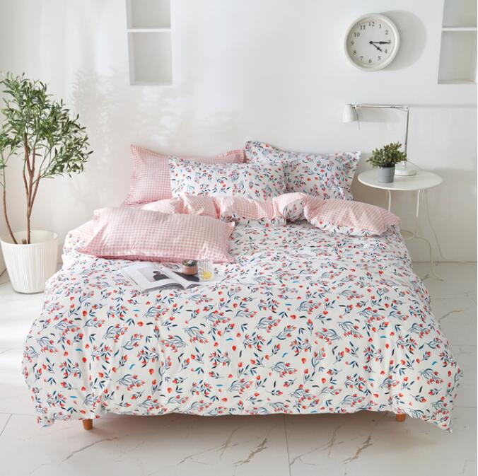 3D Crushed Flower 13141 Bed Pillowcases Quilt