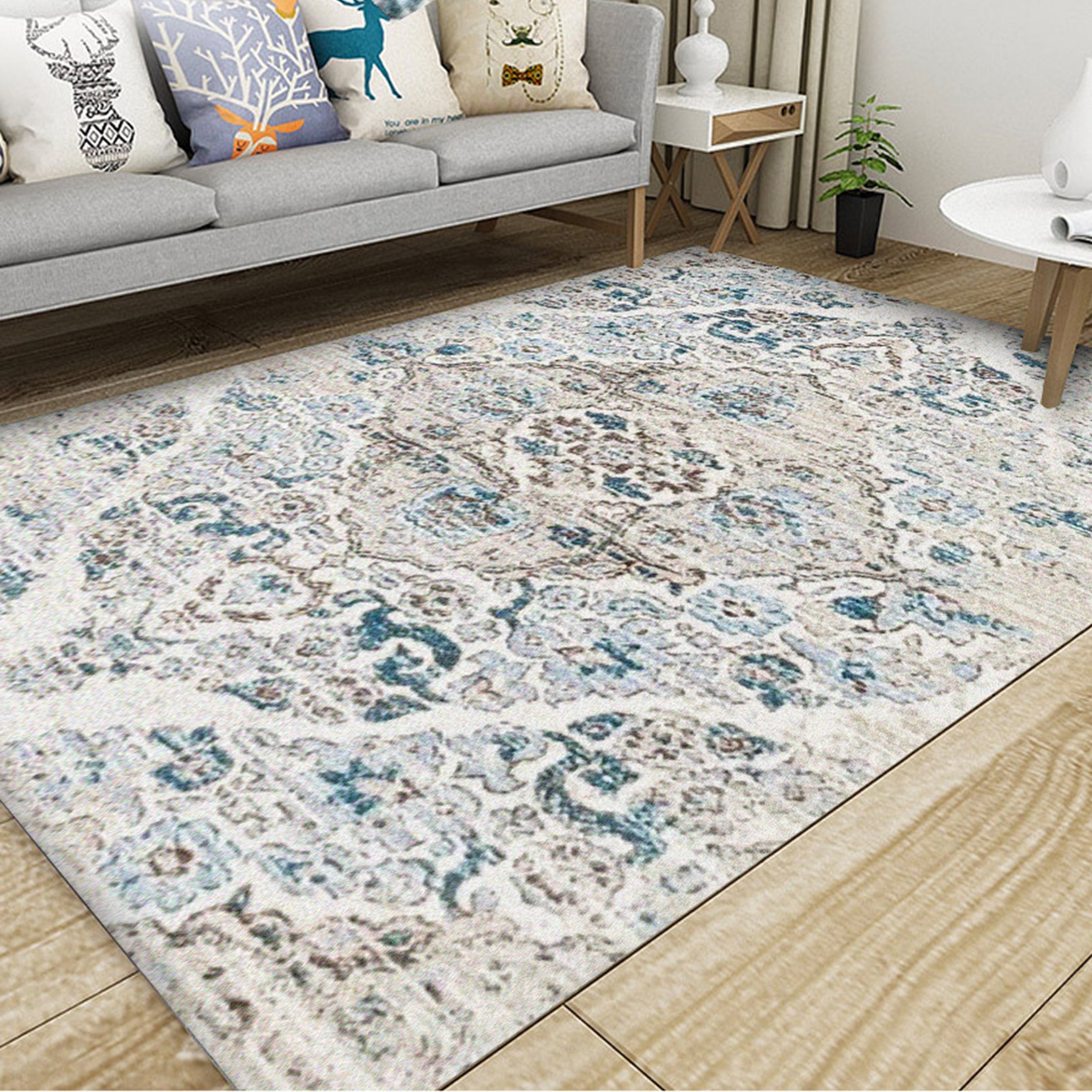 3D Colored Tree WG285 Non Slip Rug Mat Mat AJ Creativity Home 