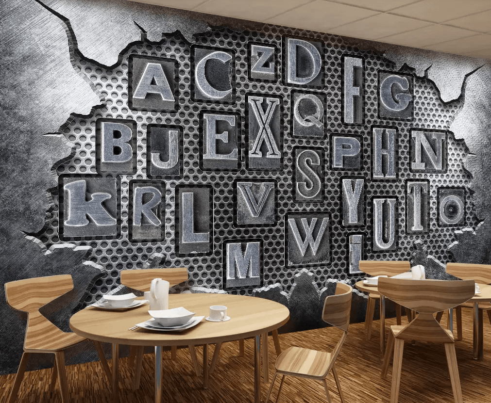 3D Letter Card 45 Wallpaper AJ Wallpaper 2 
