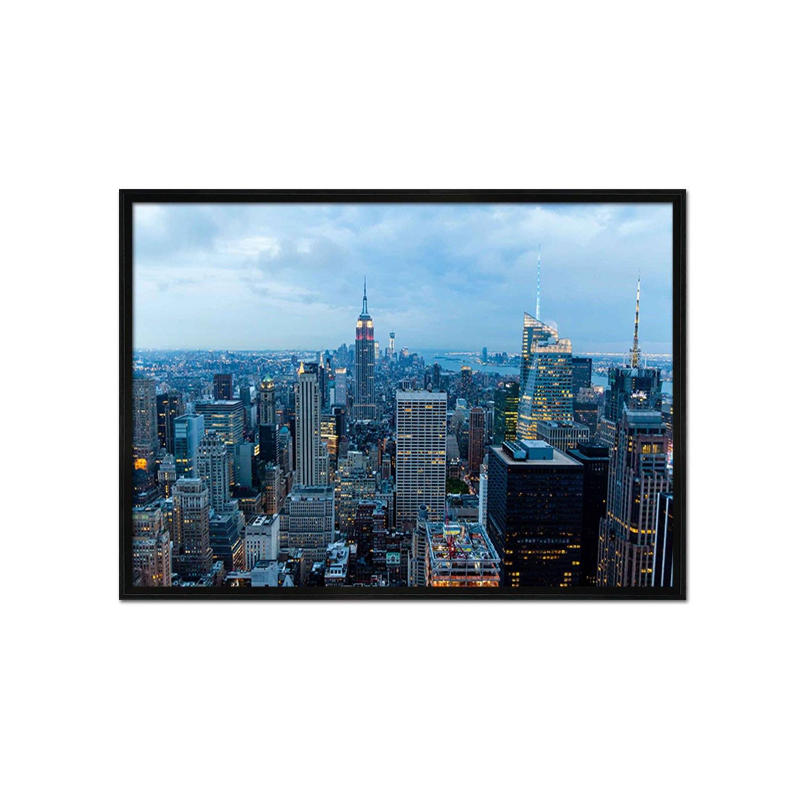 3D High-Rise City 127 Fake Framed Print Painting Wallpaper AJ Creativity Home 