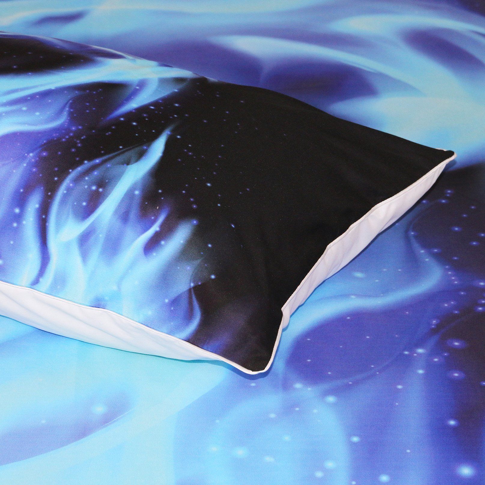 3D Blue Flame 160 Bed Pillowcases Quilt Wallpaper AJ Wallpaper 