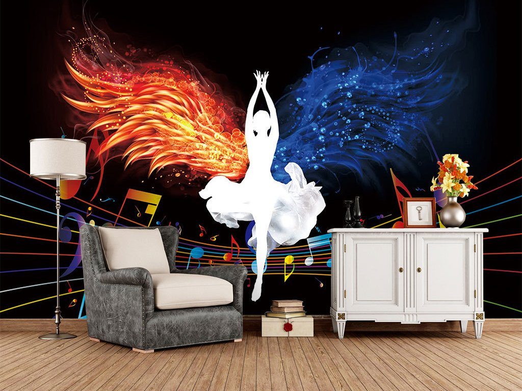 3D Beauty Wings 304 Wall Murals Wallpaper AJ Wallpaper 2 