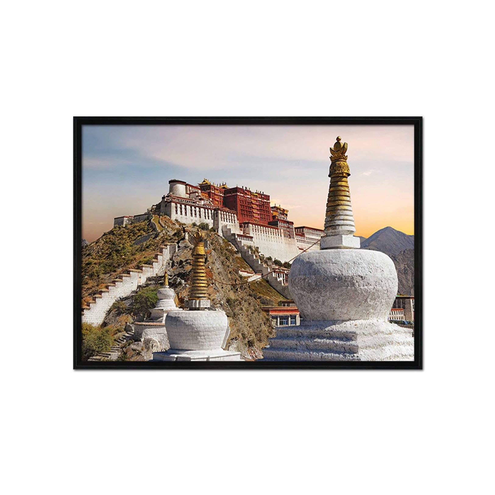 3D Beautiful Palace 080 Fake Framed Print Painting Wallpaper AJ Creativity Home 