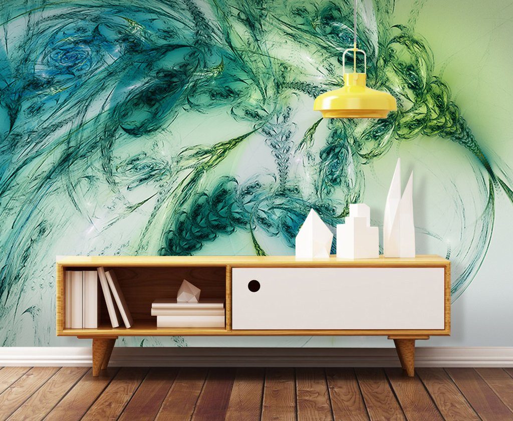 3D Abstract Lines 345 Wall Murals Wallpaper AJ Wallpaper 2 