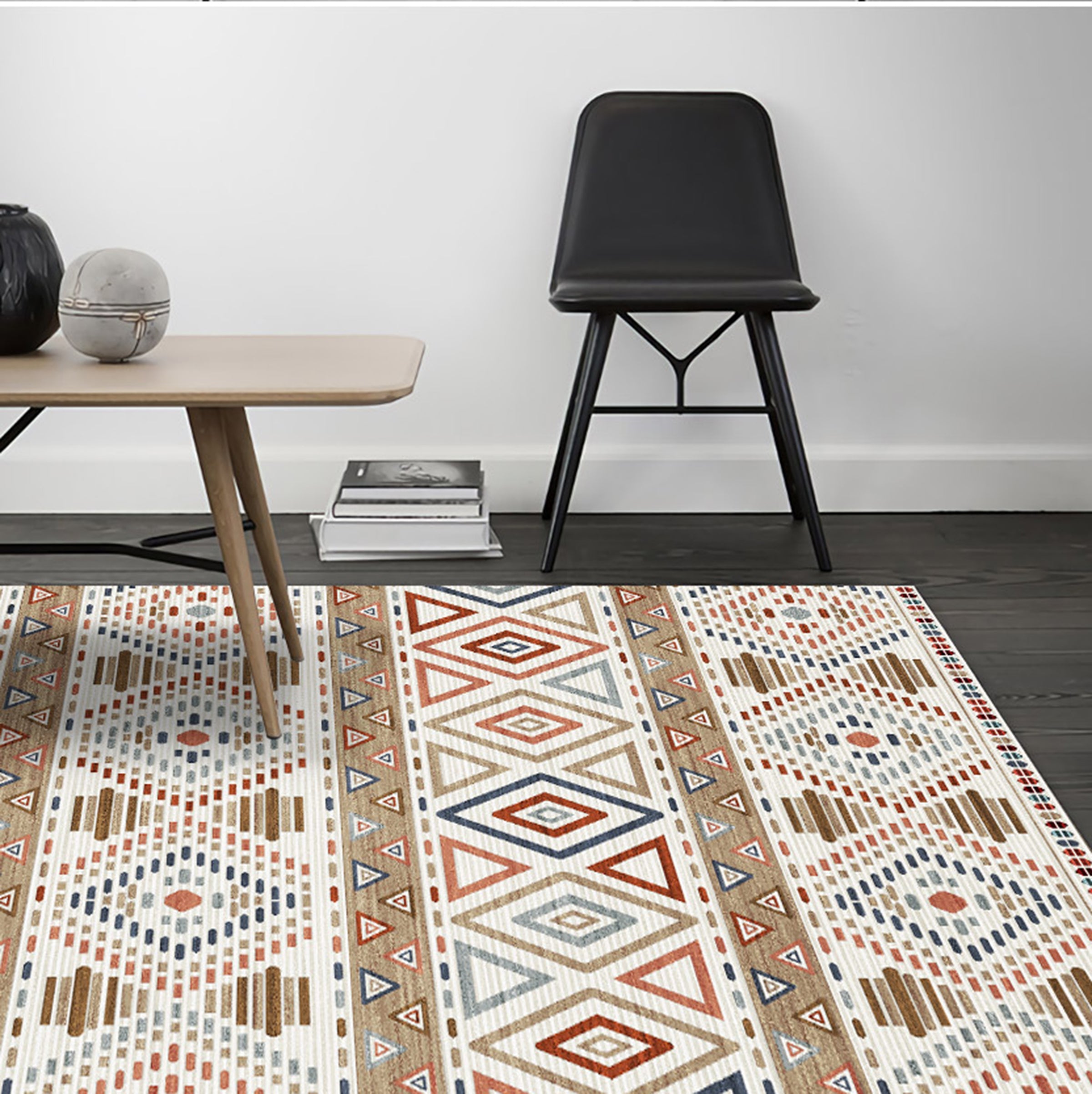 3D Modern Geometric Pattern WG406 Non Slip Rug Mat Mat AJ Creativity Home 