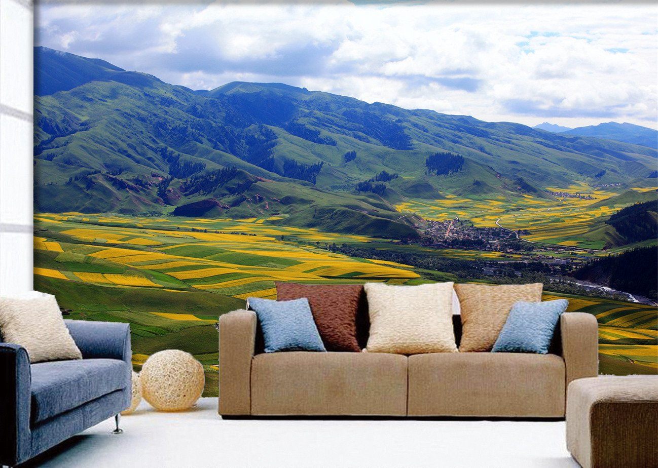 3D Plains And Mountains 5 Wallpaper AJ Wallpapers 