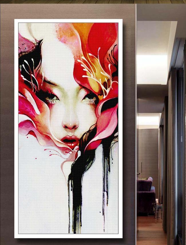 3D Lady Avatar 485 Wall Murals Wallpaper AJ Wallpaper 2 