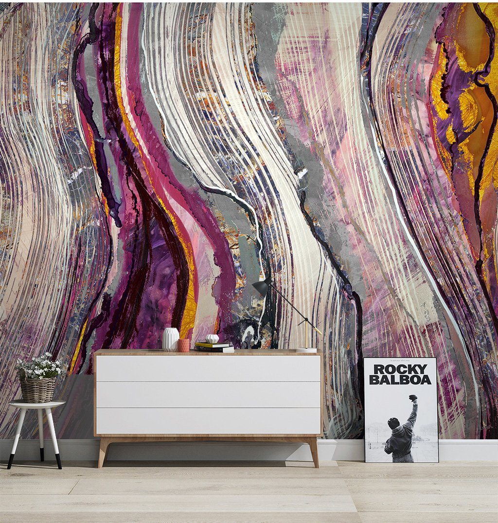 3D Line Color Impact 93 Wall Murals Wallpaper AJ Wallpaper 2 