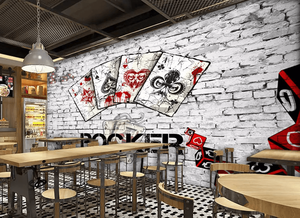 3D Four Cards 96 Wallpaper AJ Wallpaper 2 