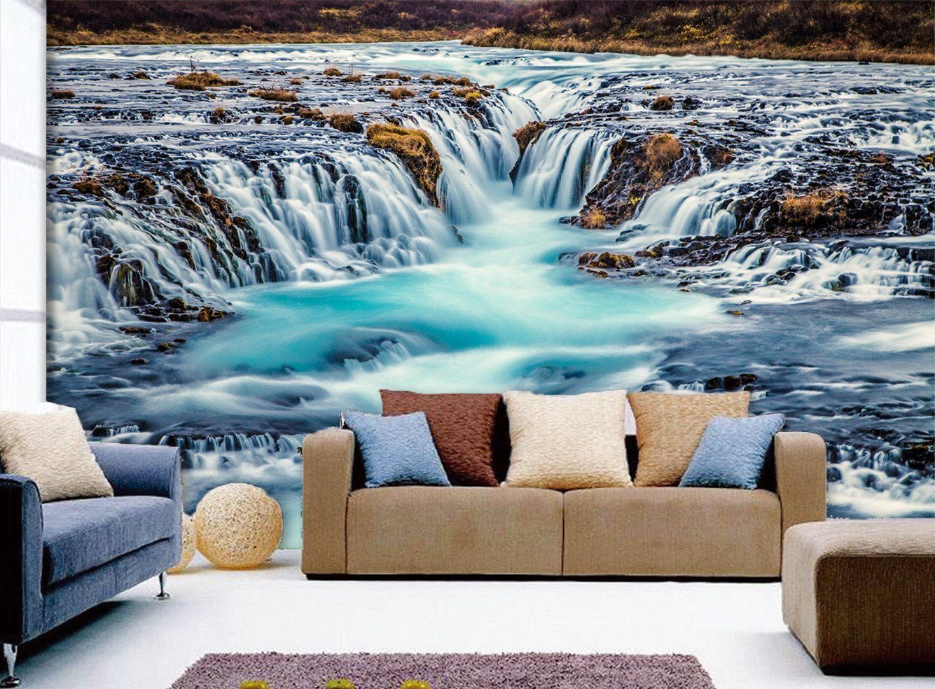 3D Flowing River 821 Wallpaper AJ Wallpaper 