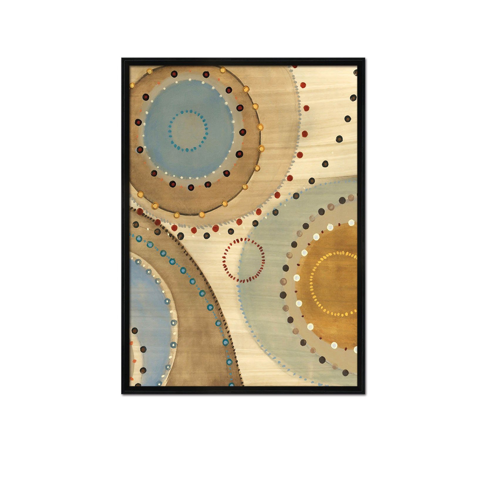 3D Dot Painting 116 Fake Framed Print Painting Wallpaper AJ Creativity Home 