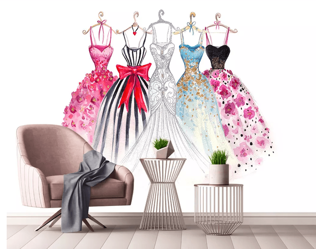 3D Beautiful Dress 437 Wallpaper AJ Wallpaper 2 