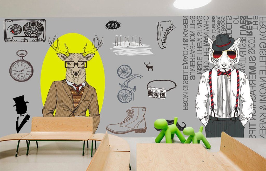 3D Cattle 229 Wall Murals Wallpaper AJ Wallpaper 2 