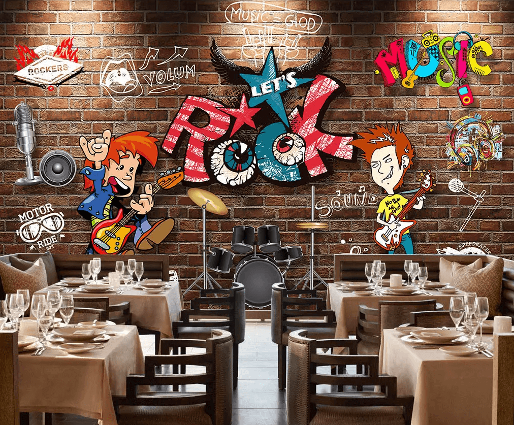 3D Cartoon Music 133 Wallpaper AJ Wallpaper 2 