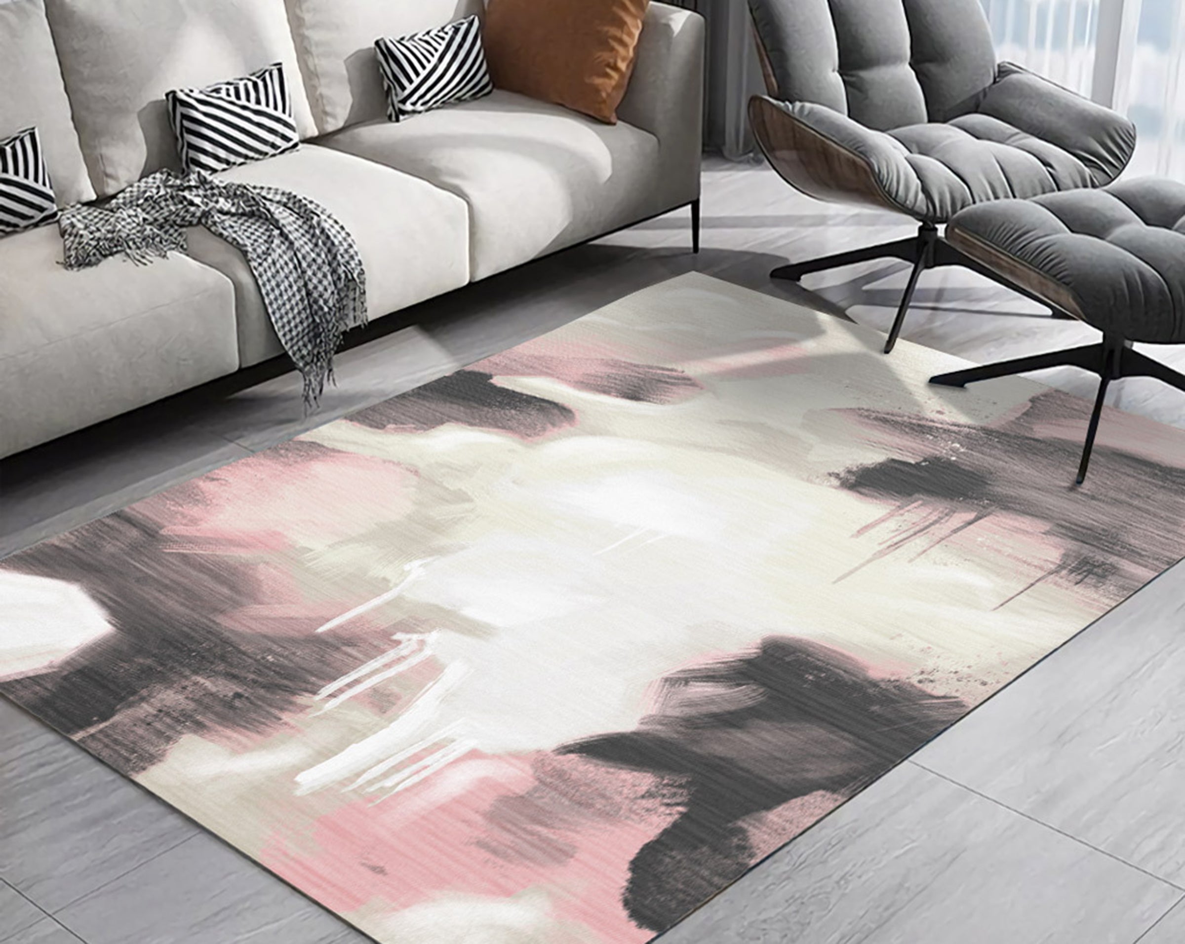 3D Color Pattern WG310 Non Slip Rug Mat Mat AJ Creativity Home 