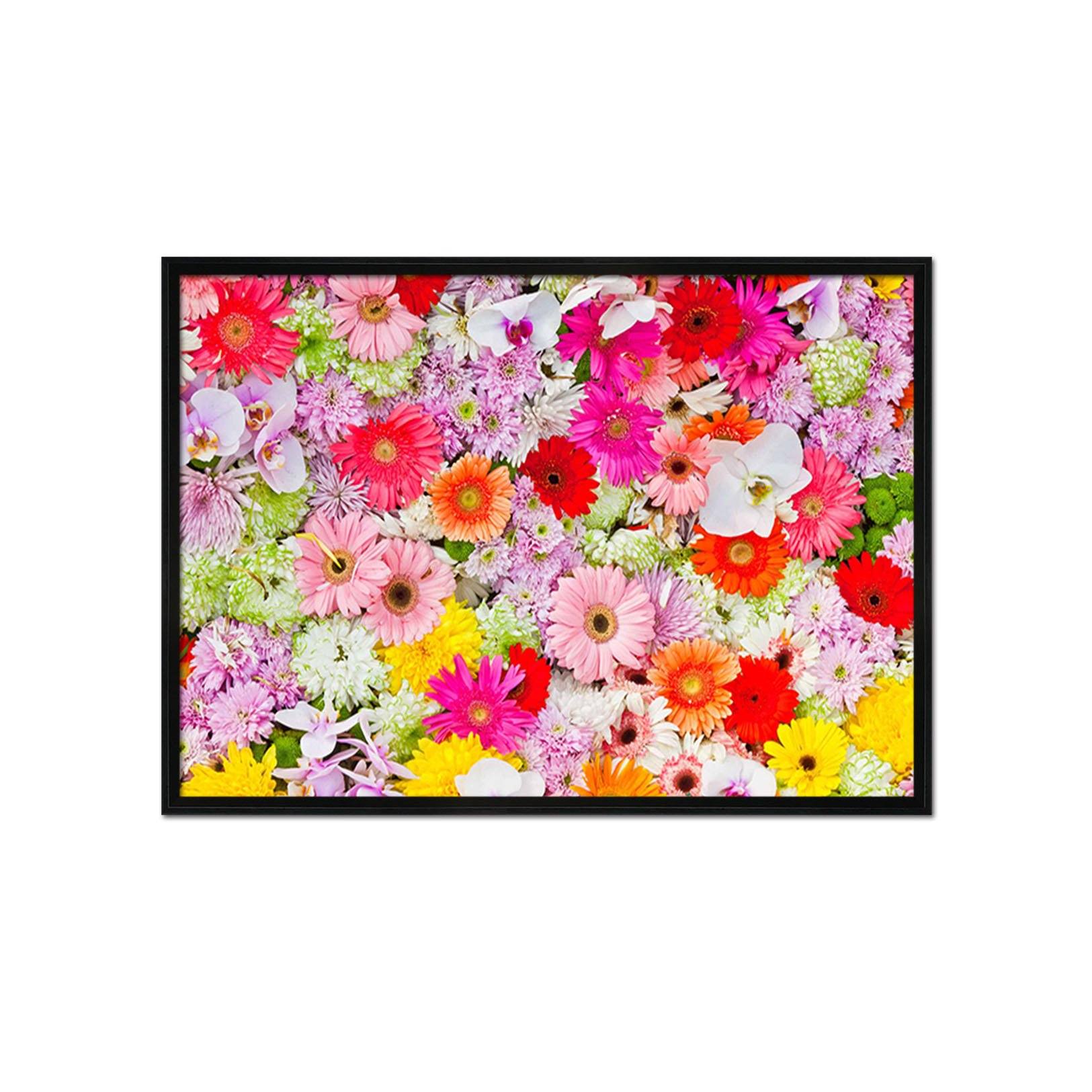 3D Colorful Flower 170 Fake Framed Print Painting Wallpaper AJ Creativity Home 