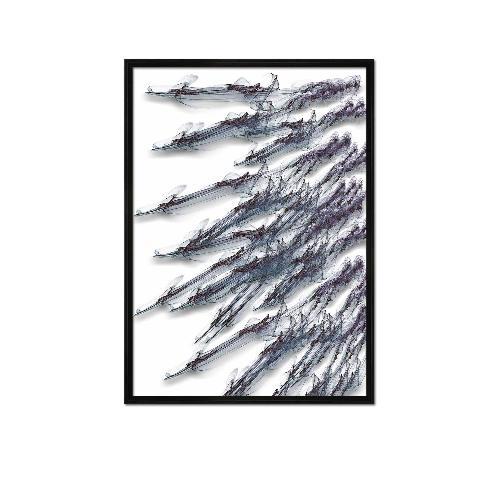 3D Ink Painting 071 Fake Framed Print Painting Wallpaper AJ Creativity Home 