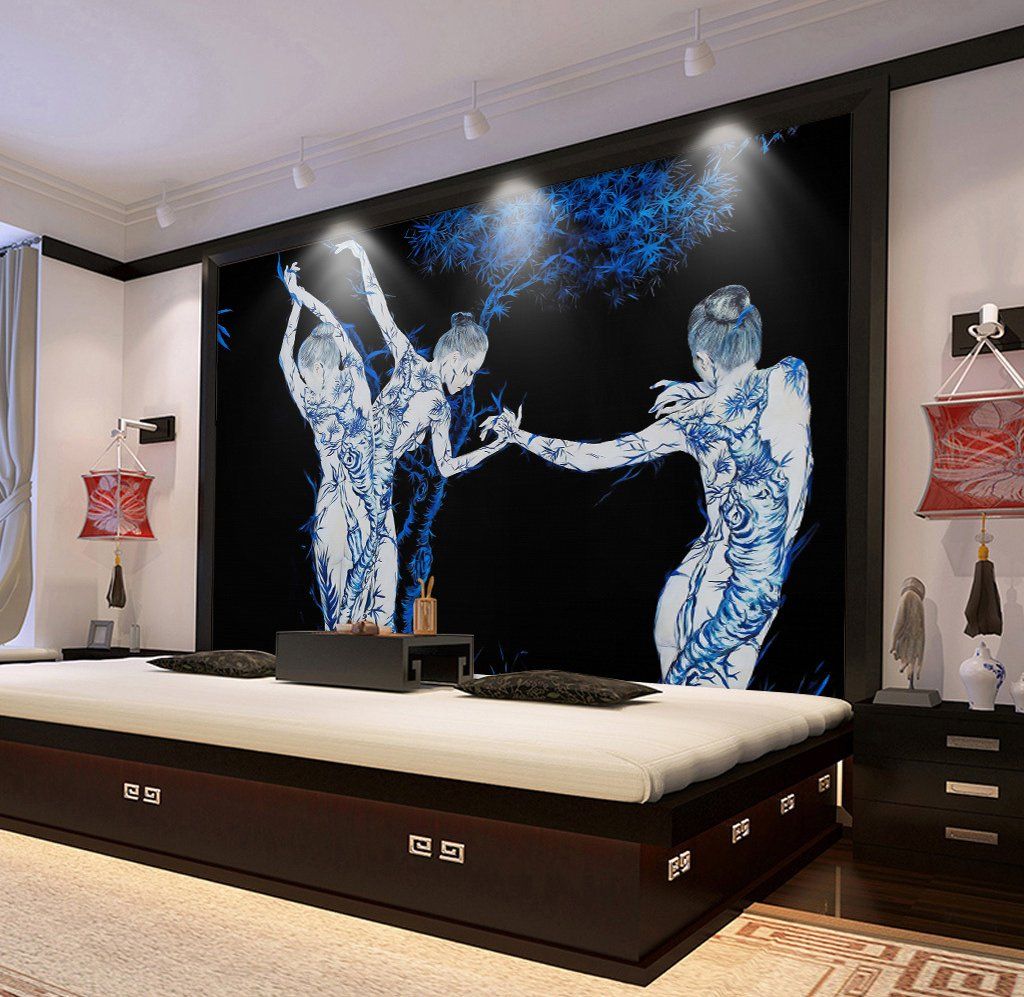 3D Dance 403 Wall Murals Wallpaper AJ Wallpaper 2 