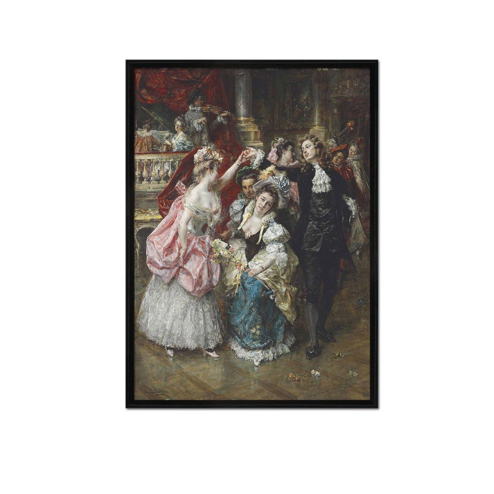 3D Party Dancing 142 Fake Framed Print Painting Wallpaper AJ Creativity Home 