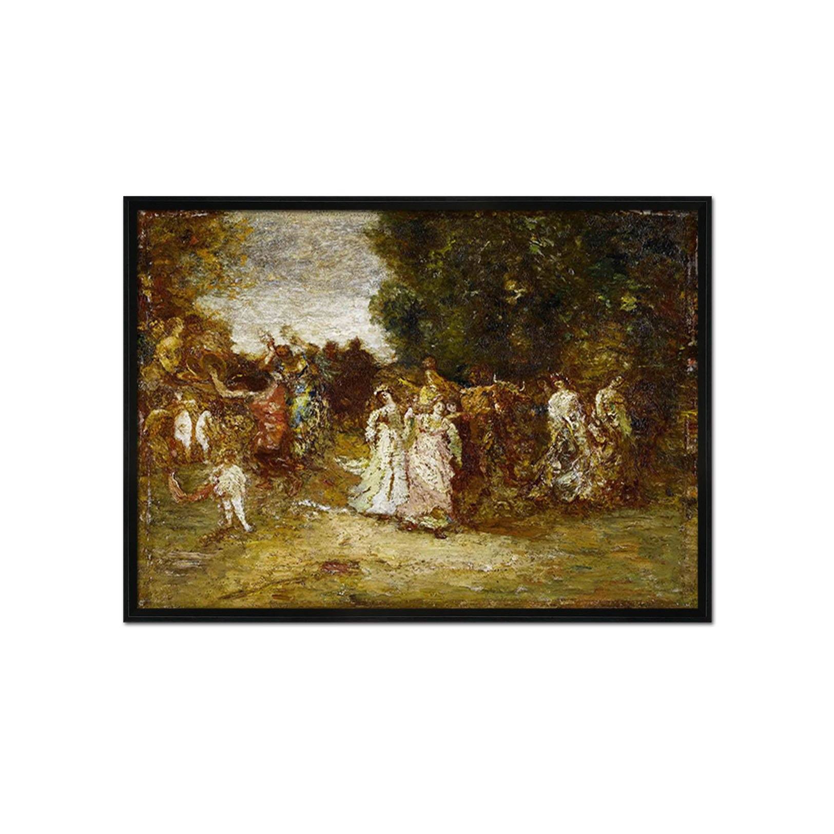 3D Outing Play 037 Fake Framed Print Painting Wallpaper AJ Creativity Home 