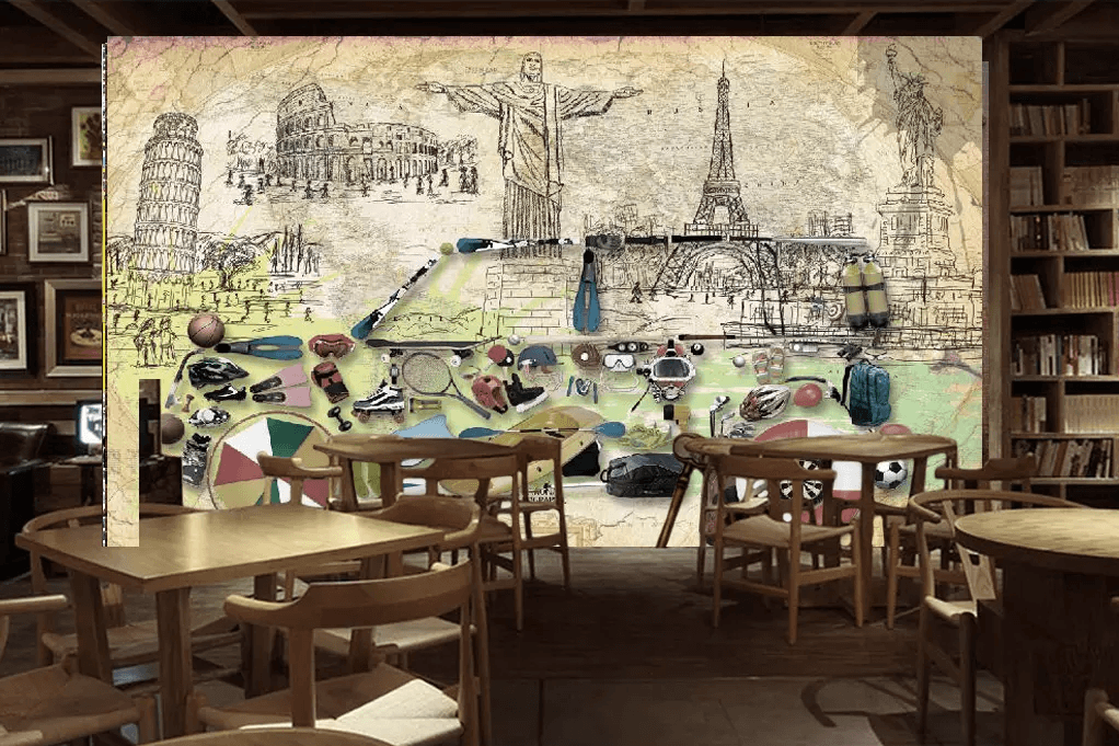 3D Car Shape Tower 76 Wallpaper AJ Wallpaper 2 