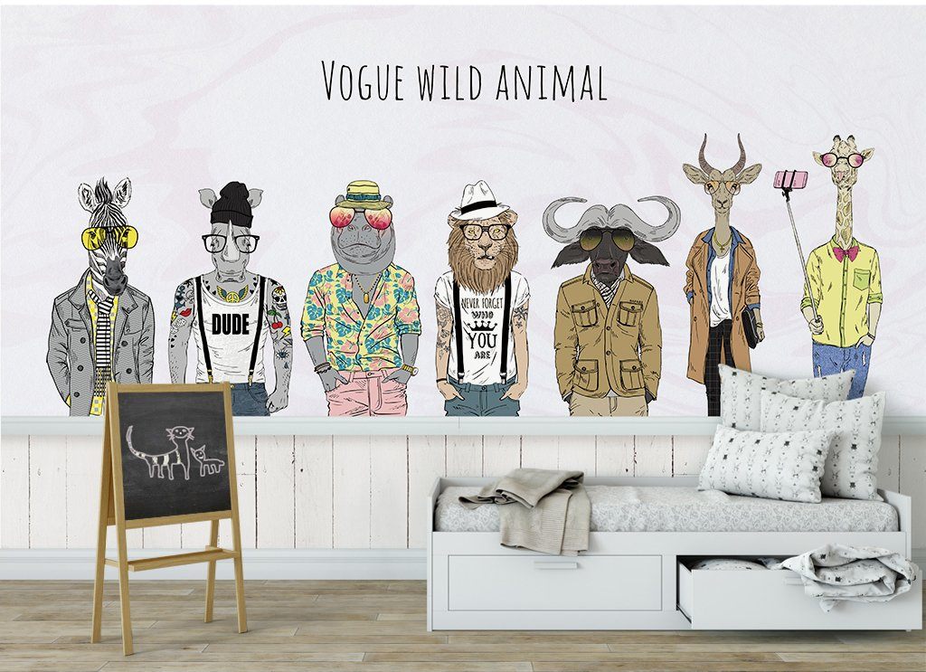 3D Animal 352 Wall Murals Wallpaper AJ Wallpaper 2 