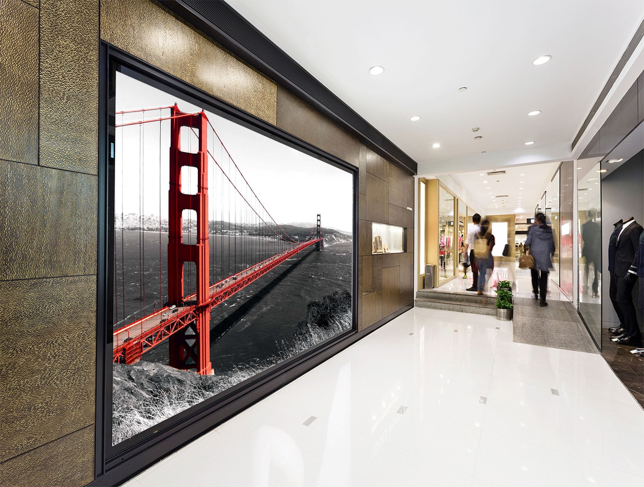 3D Golden Gate Bridge 09 Wall Murals Wallpaper AJ Wallpaper 2 