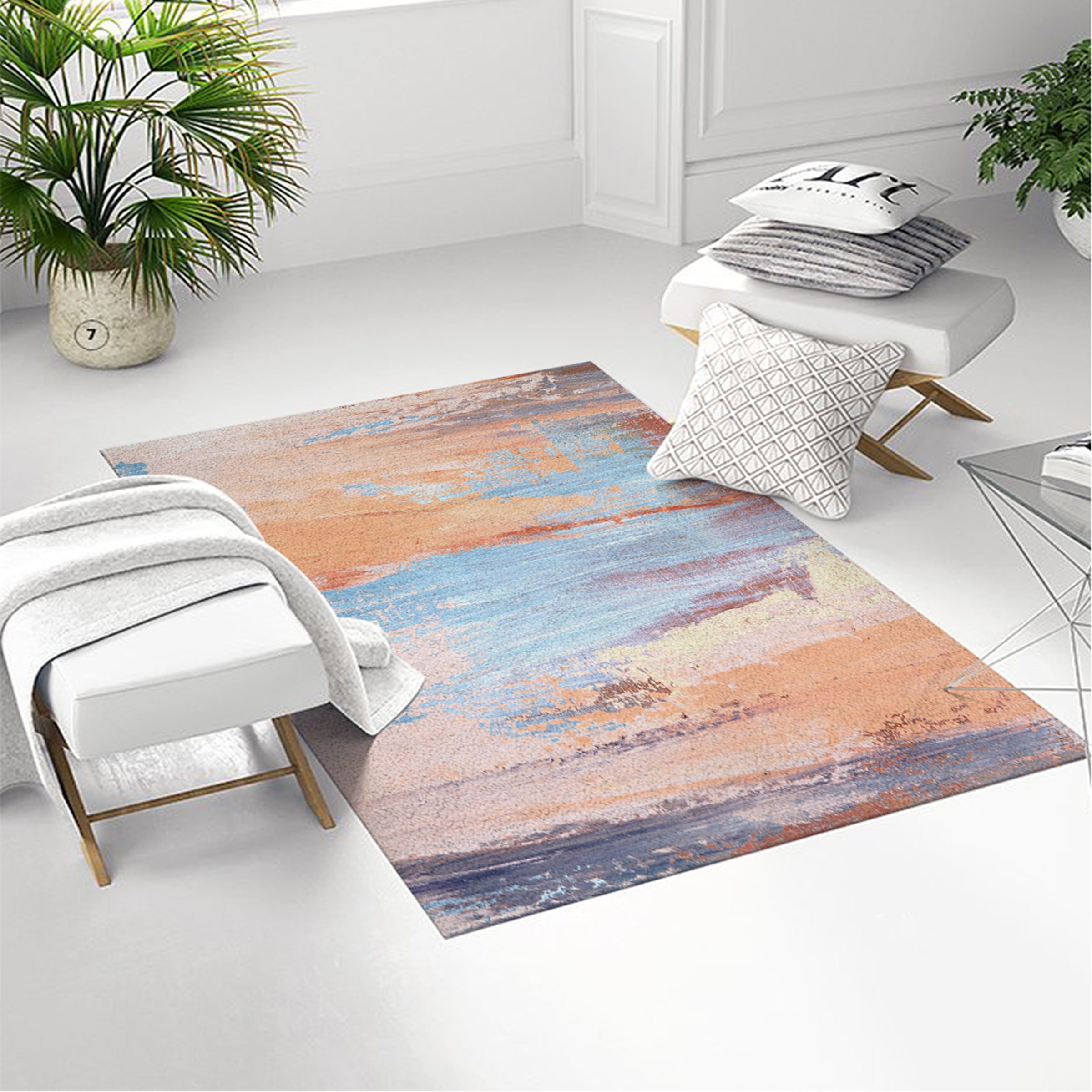 3D Colored Carpet WG119 Non Slip Rug Mat Mat AJ Creativity Home 