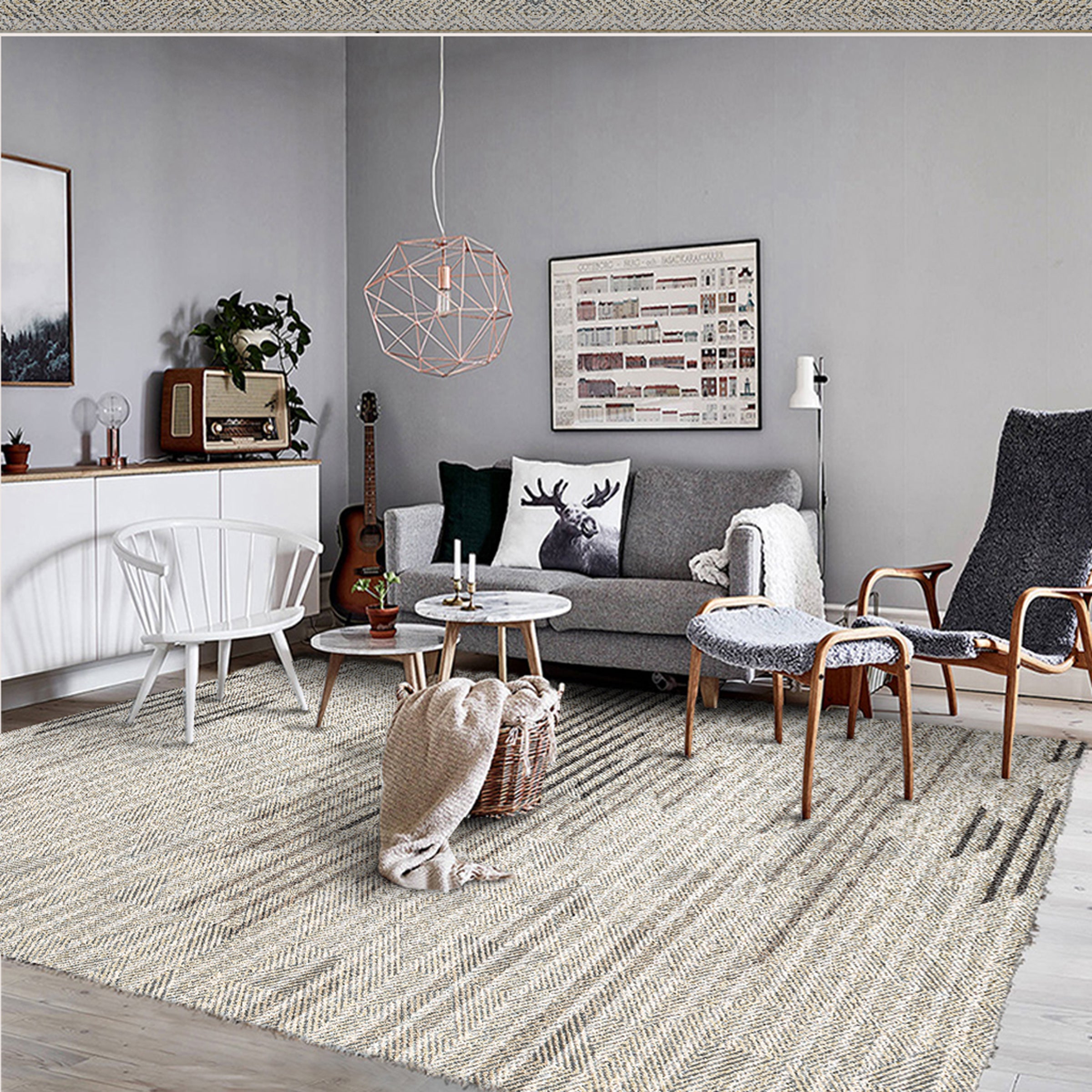 3D Mud Stripes WG238 Non Slip Rug Mat Mat AJ Creativity Home 