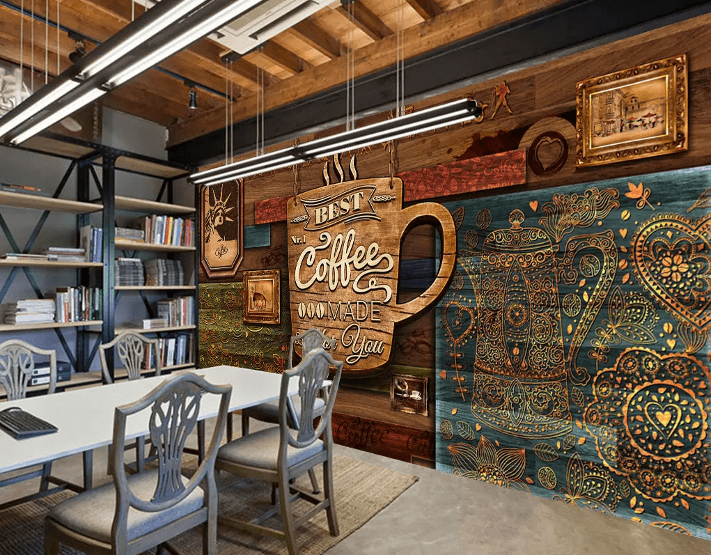 3D Carved Wooden Wine Glass 49 Wallpaper AJ Wallpaper 2 