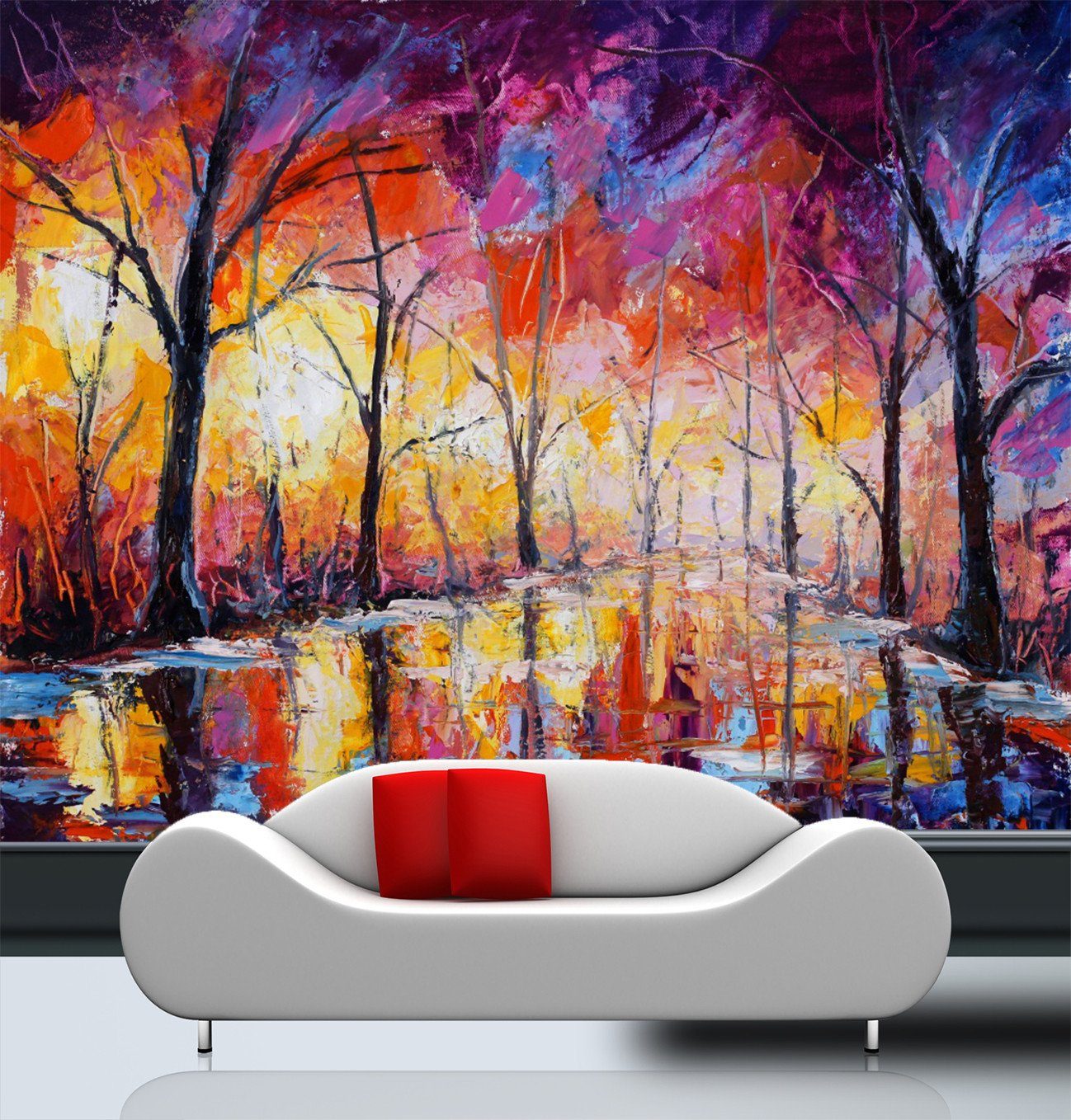 3D Burning Forest 22 Wallpaper AJ Wallpaper 