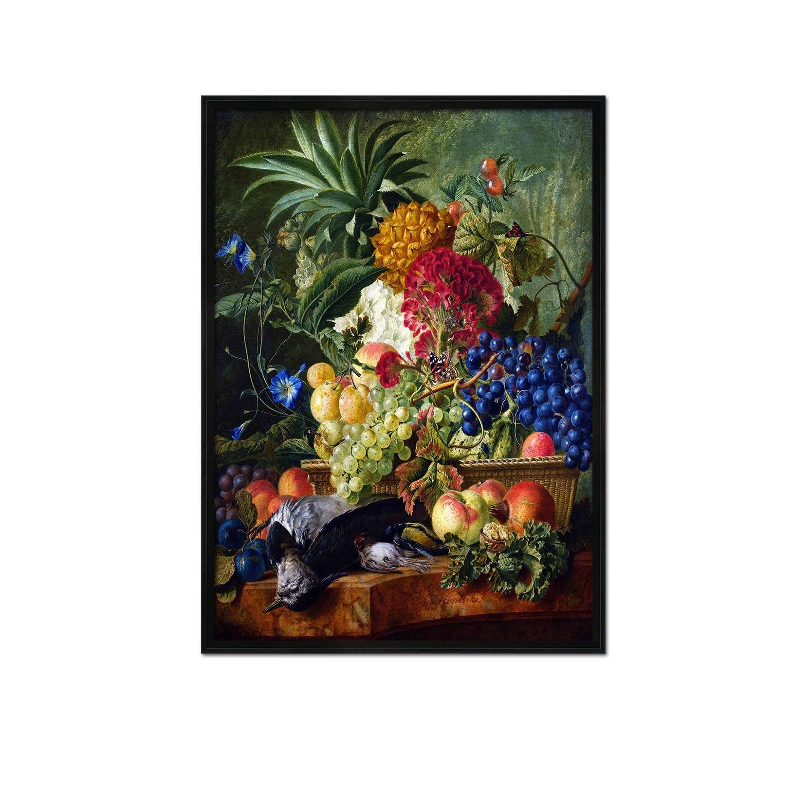 3D Fruit Painting 140 Fake Framed Print Painting Wallpaper AJ Creativity Home 