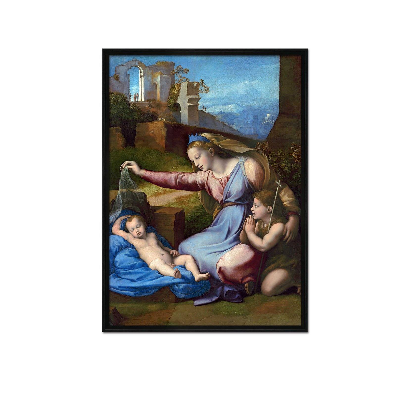 3D Mother Child 128 Fake Framed Print Painting Wallpaper AJ Creativity Home 