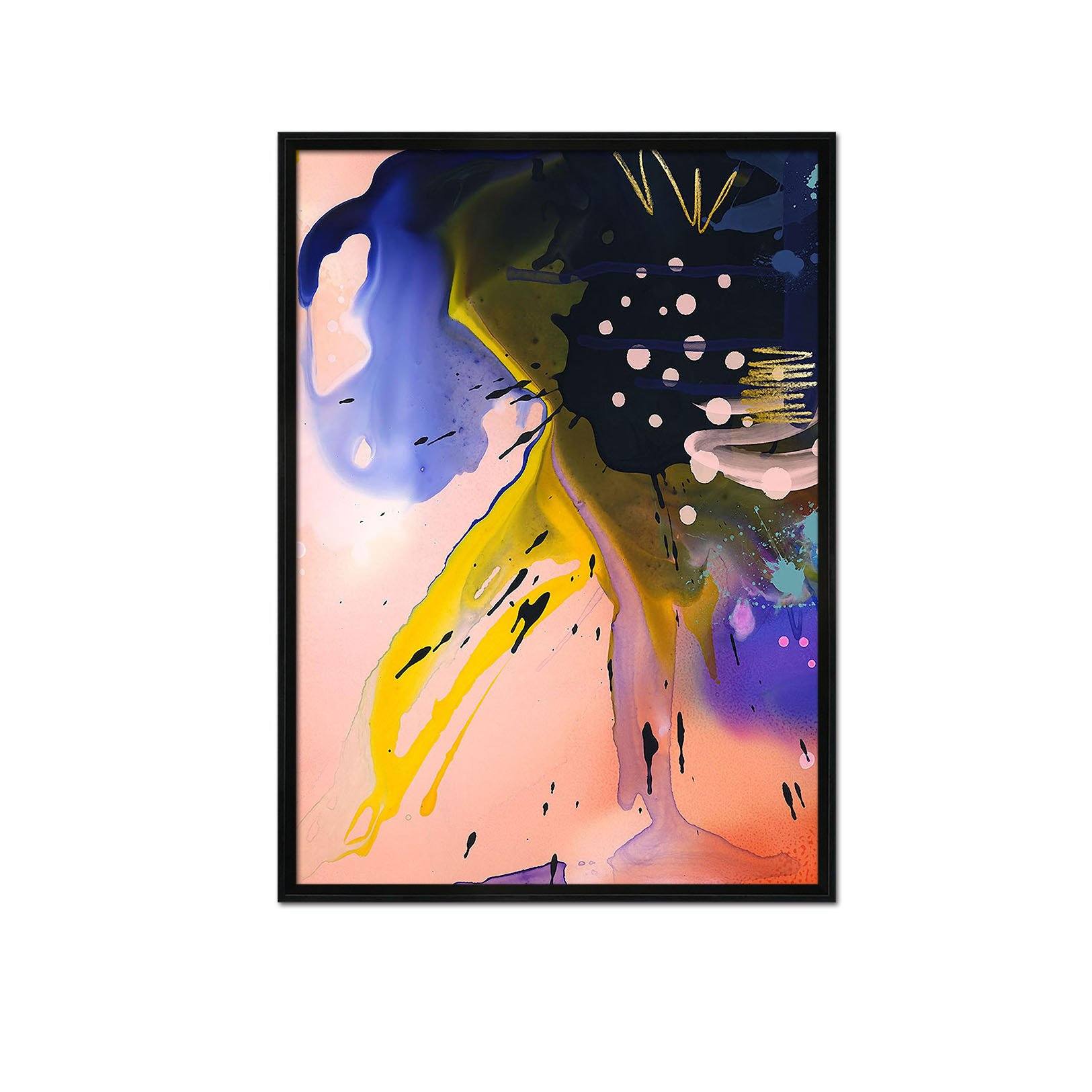 3D Ink Painting 079 Fake Framed Print Painting Wallpaper AJ Creativity Home 
