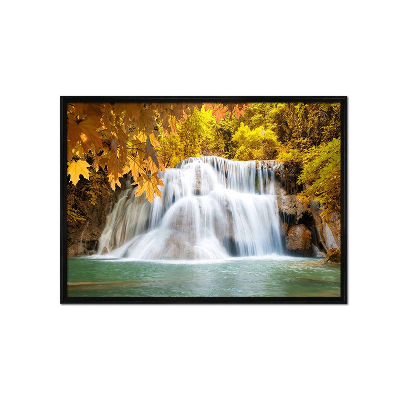 3D Beautiful River 108 Fake Framed Print Painting Wallpaper AJ Creativity Home 