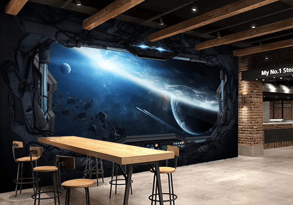 3D Spaceship Space Planet 112 Wallpaper AJ Wallpaper 2 