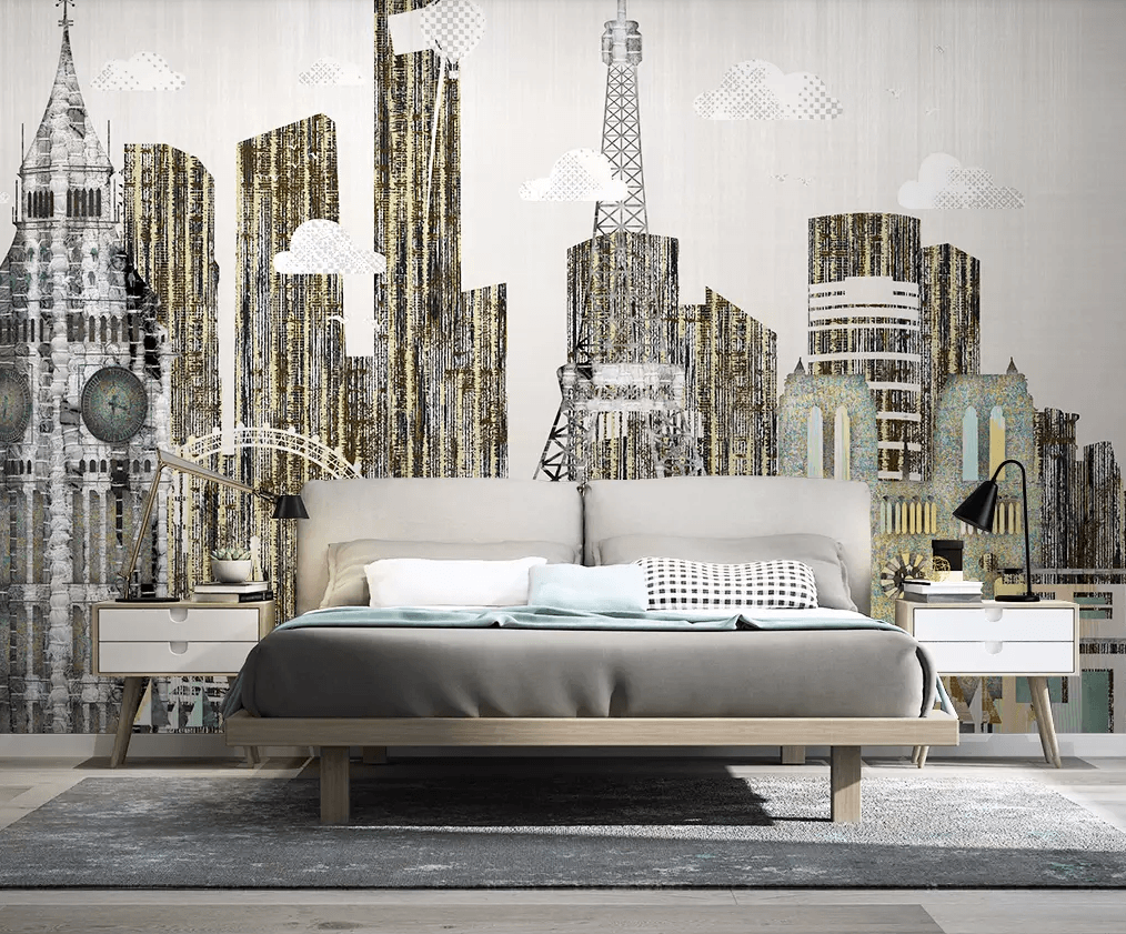 3D Graffiti City Building 407 Wallpaper AJ Wallpaper 2 